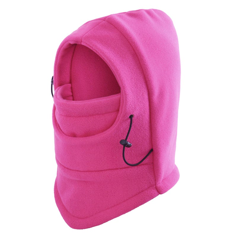 Your Choice Kids Balaclava Ski Mask Cold Winter Face Mask, Rose Red - Image 1